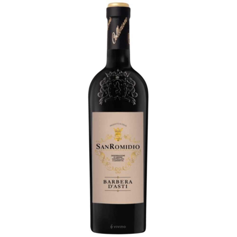 Wino San Romidio Barbera D'asti Docg 13% czerwone wytrawne 750 ml