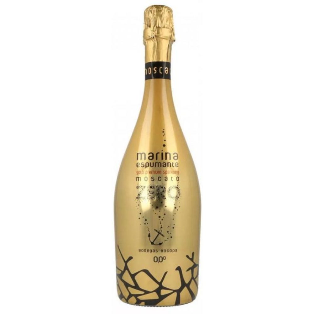 Wino Marina Espumante Złota 0% białe słodkie 750 ml