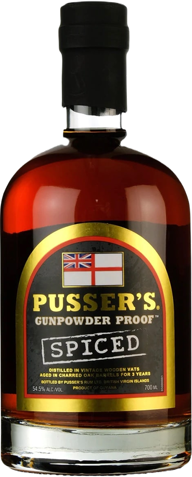 Rum Pusser's Gunpowder Spiced 54,50% 700 ml