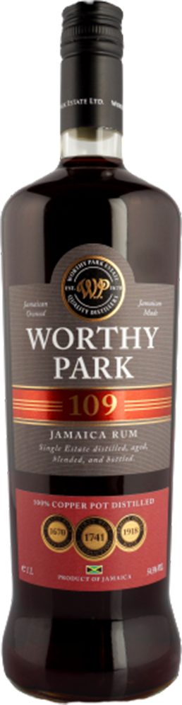 Rum Worthy Park 109 54,50% 1000 ml