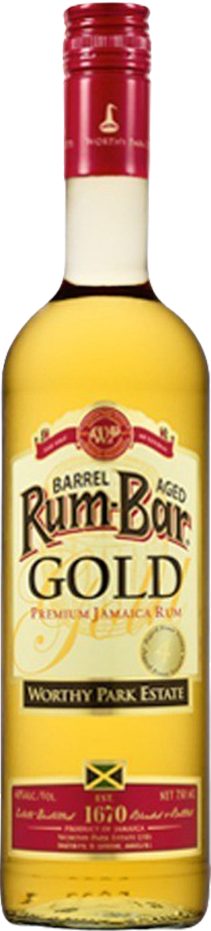 Rum Worthy Park Rum-Bar Gold 4 YO 40% 700 ml