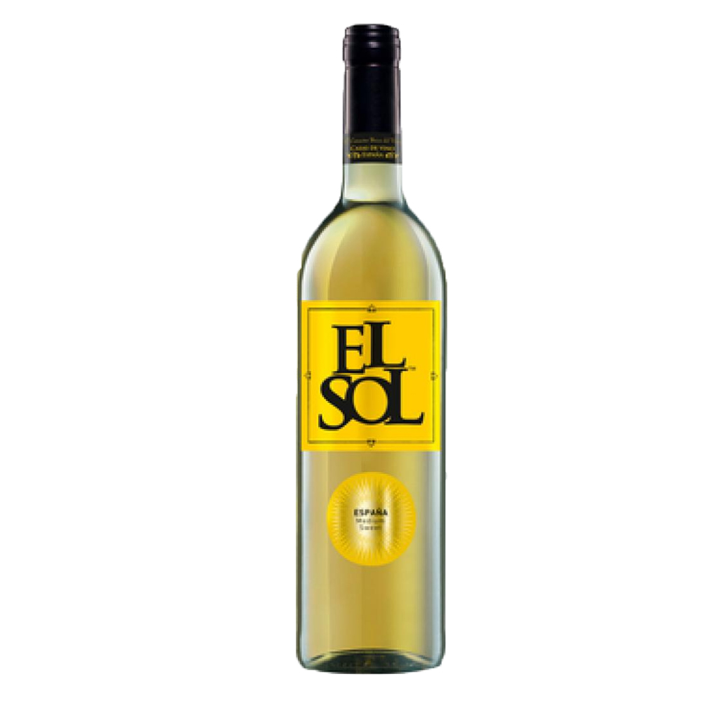 Wino El Sol Espana 9% białe półsłodkie 750 ml