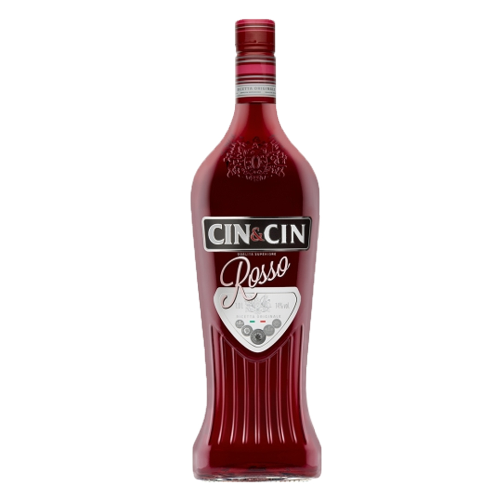 Wino Vermouth Cin&Cin Rosso 14% czerwone słodkie 500 ml