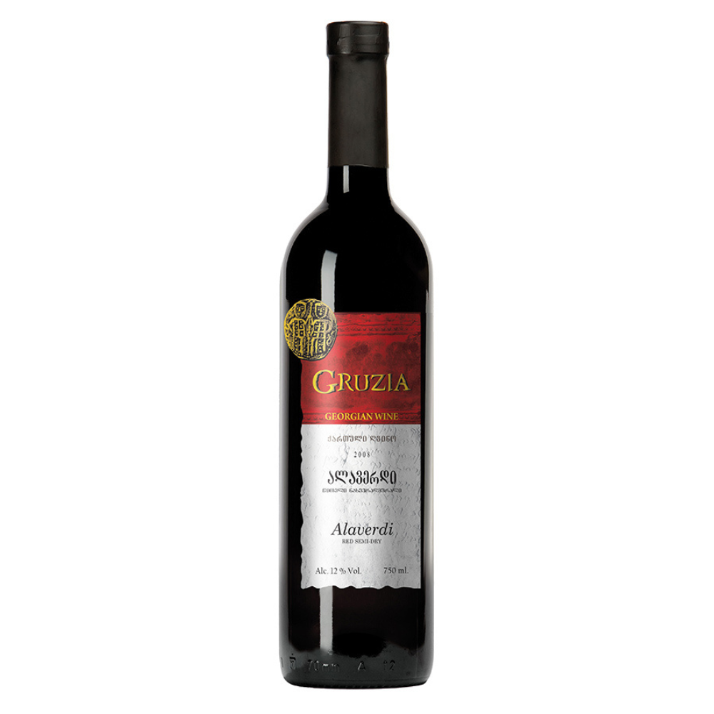 Wino Gruzia Alaverdi 11,5% czerwone półwytrawne 750 ml