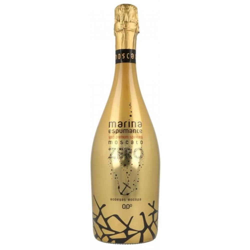 Wino Marina Espumante Złota 0% białe słodkie 750 ml