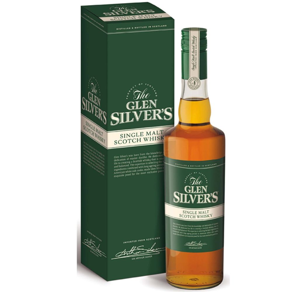 Whisky Glen Silver's Single Malt 40% 700 ml kartonik