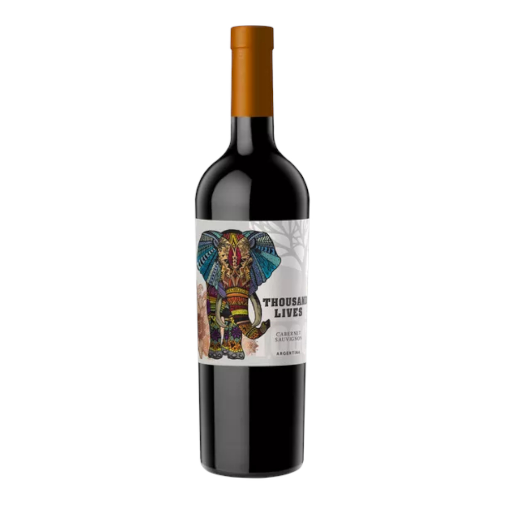 Wino Thousand Lives Cabernet Sauvignon 13% czerwone półwytrawne 750 ml