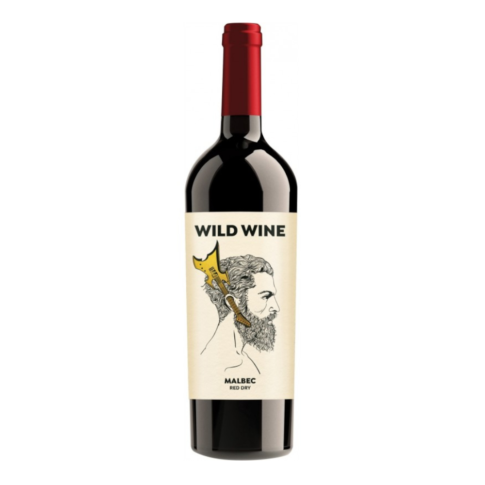 Wino Wild Wine Malbec 14% czerwone wytrawne 750 ml