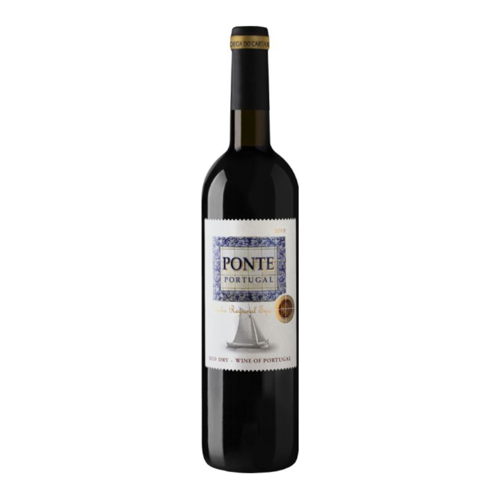 Wino Pontes Portugal 12% czerwone półwytrawne 750 ml