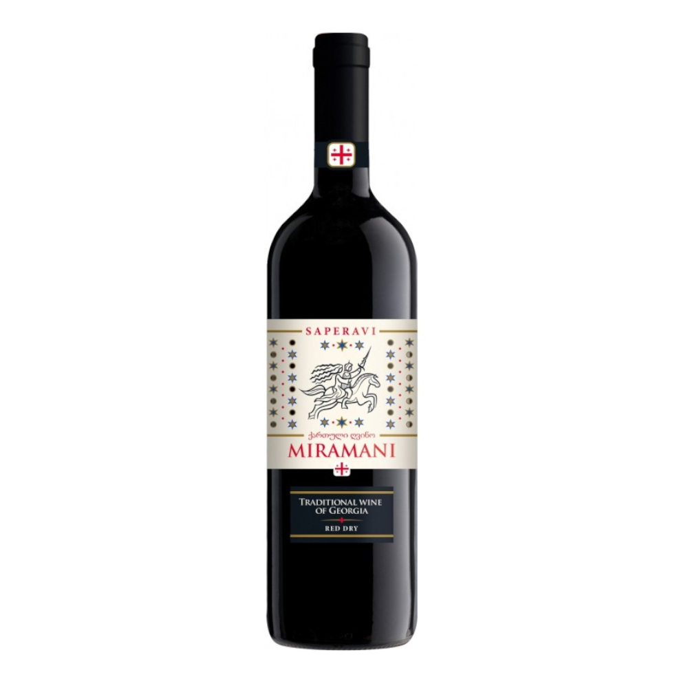 Wino Miramani Saperavi 12% czerwone wytrawne 750 ml