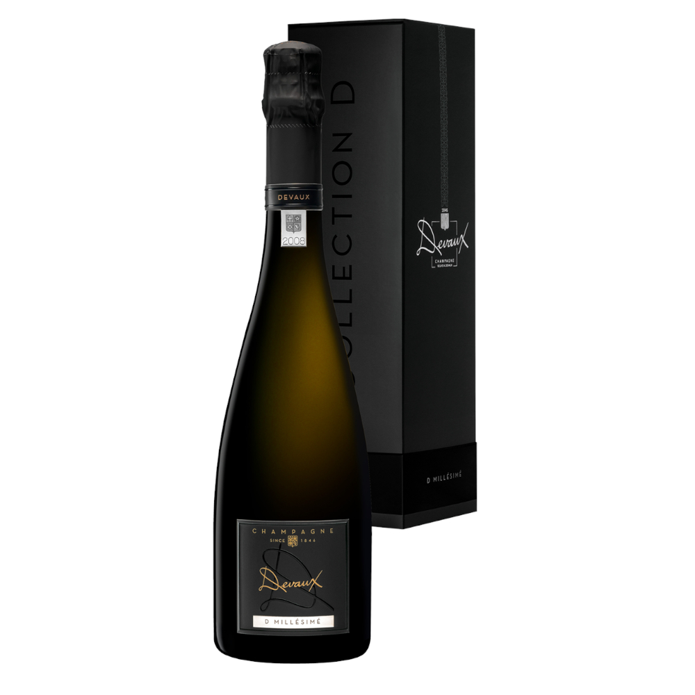 Wino musujące Champagne Devaux Cuvee D Millesime 12% białe wytrawne 750 ml