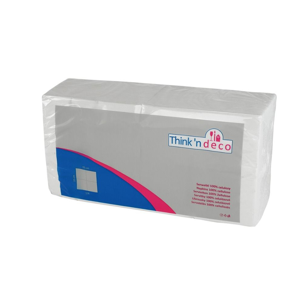 Serwetki białe 400 sztuk