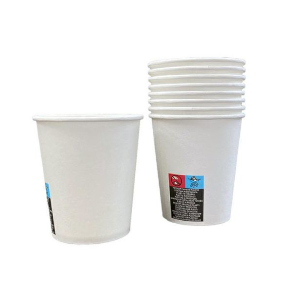 Kubek papierowy biały 250 ml 50 sztuk