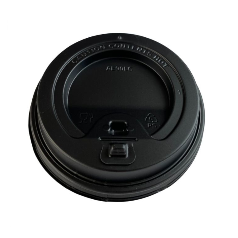 Dekiel do kubka czarny 300-500 ml 100 sztuk