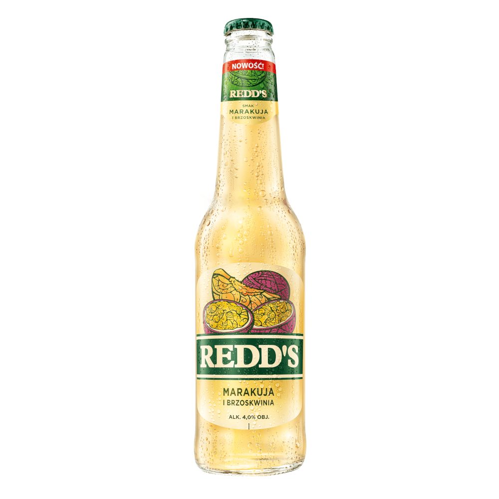 Piwo Redd’s Marakuja i Brzoskwinia 4% 500 ml