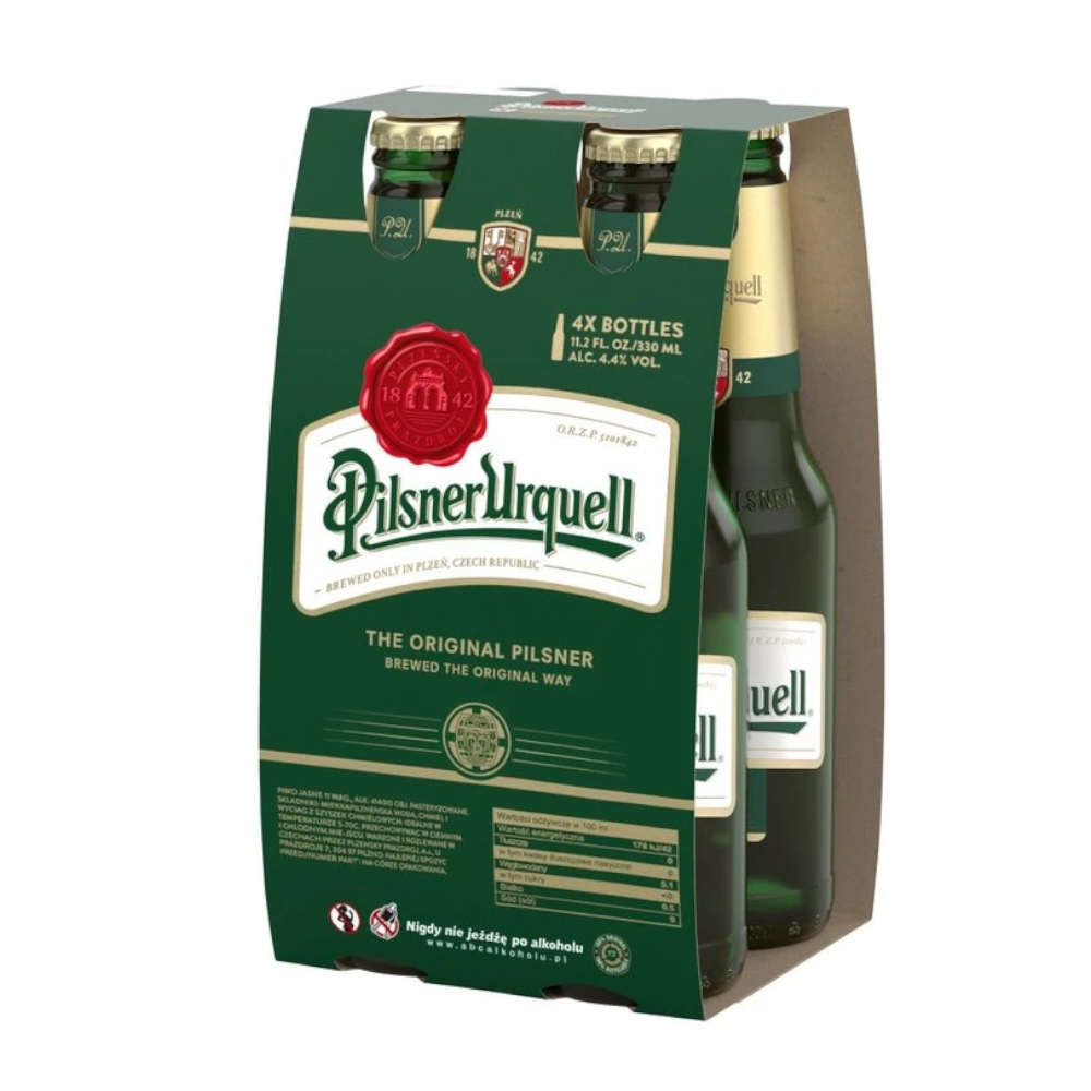 Piwo Pilsner Urquell 4.4% 4x330 ml