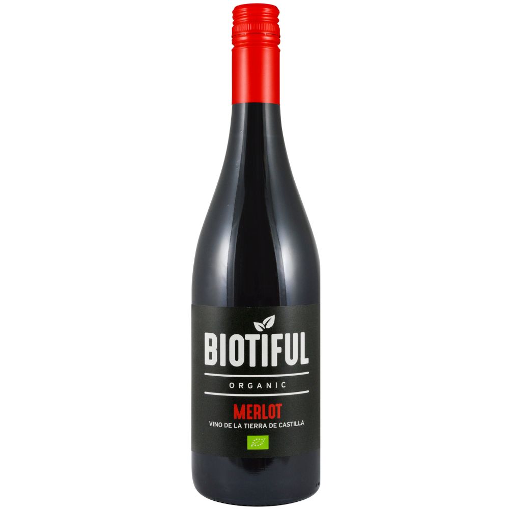 Wino Biotiful Organic Merlot VdlT de Castilla czerwone wytrawne 750 ml