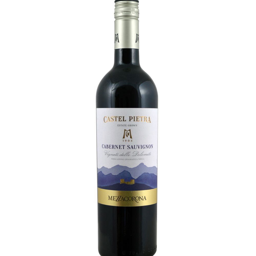 Wino Castel Pietra Cabernet Sauvignon Vigneti delle Dolomiti IGT 13% czerwone wytrawne 750 ml