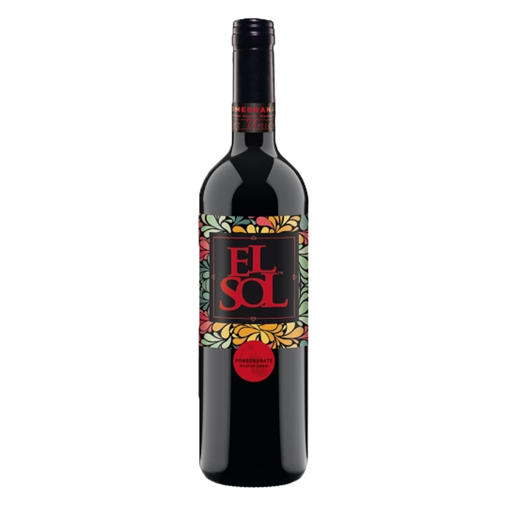 Wino El Sol Granat 9% czerwone półsłodkie 750 ml