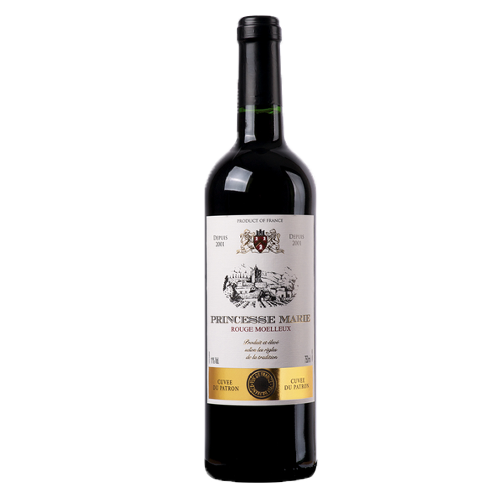 Wino Princesse Marie VDF 11% czerwone półsłodkie 750 ml