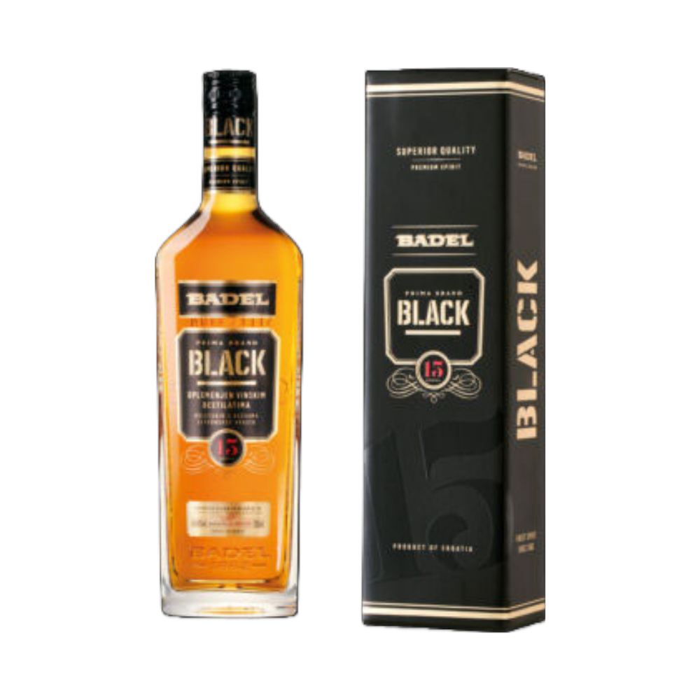 Brandy Badel Black 15 YO 40% 700 ml