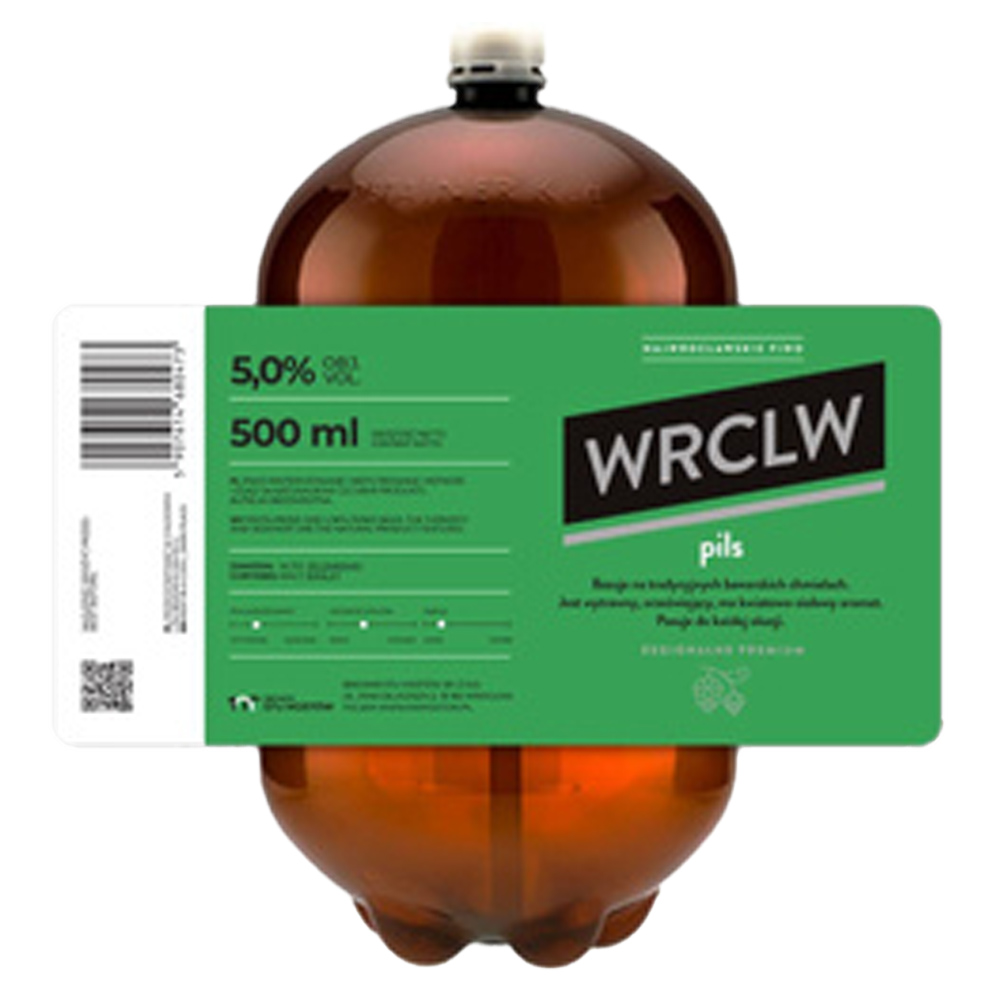 Piwo Wrclw Pils 5% 30 L keg PET