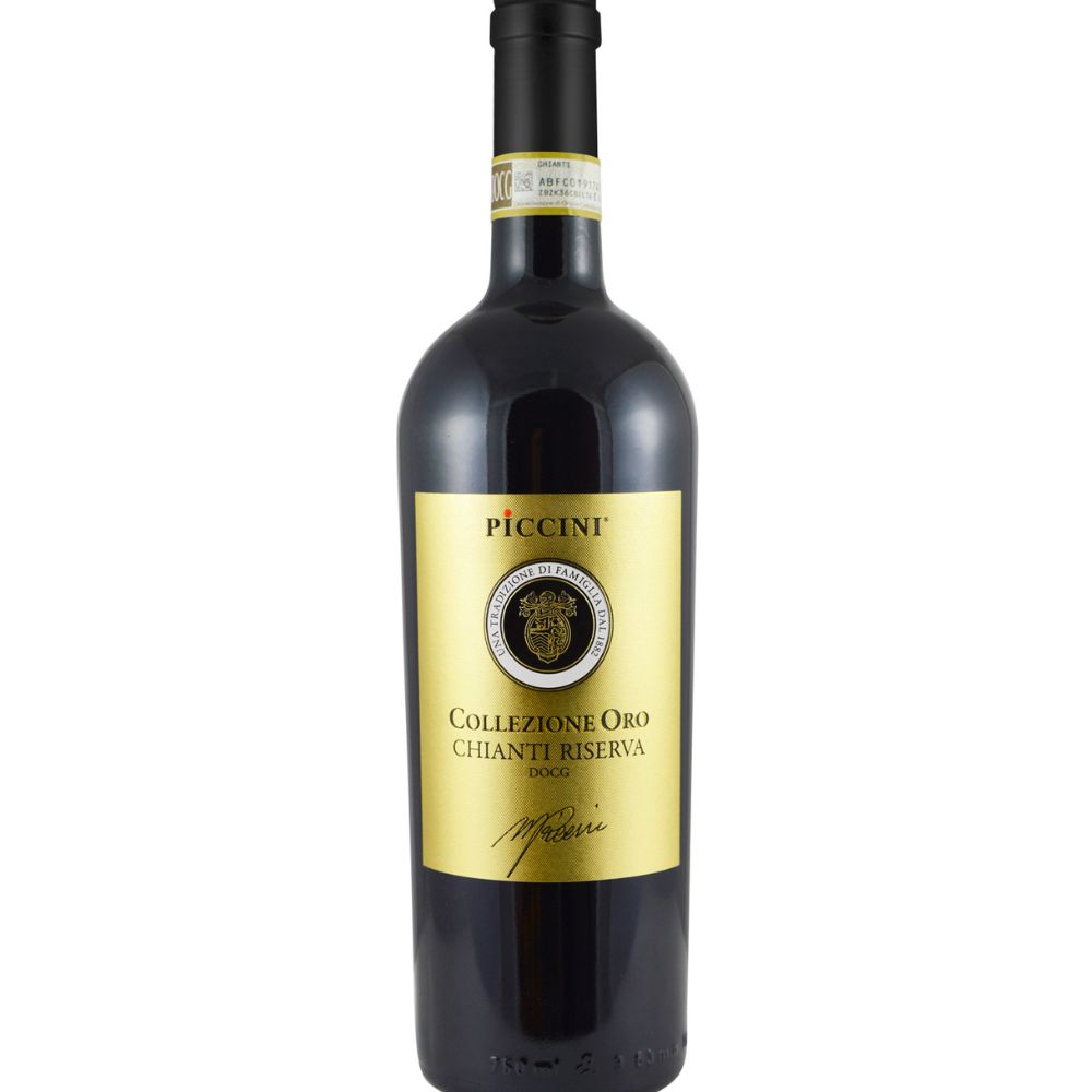 Wino Chianti Riserva Collezione Oro Piccini DOCG 13,5% czerwone wytrawne 750 ml