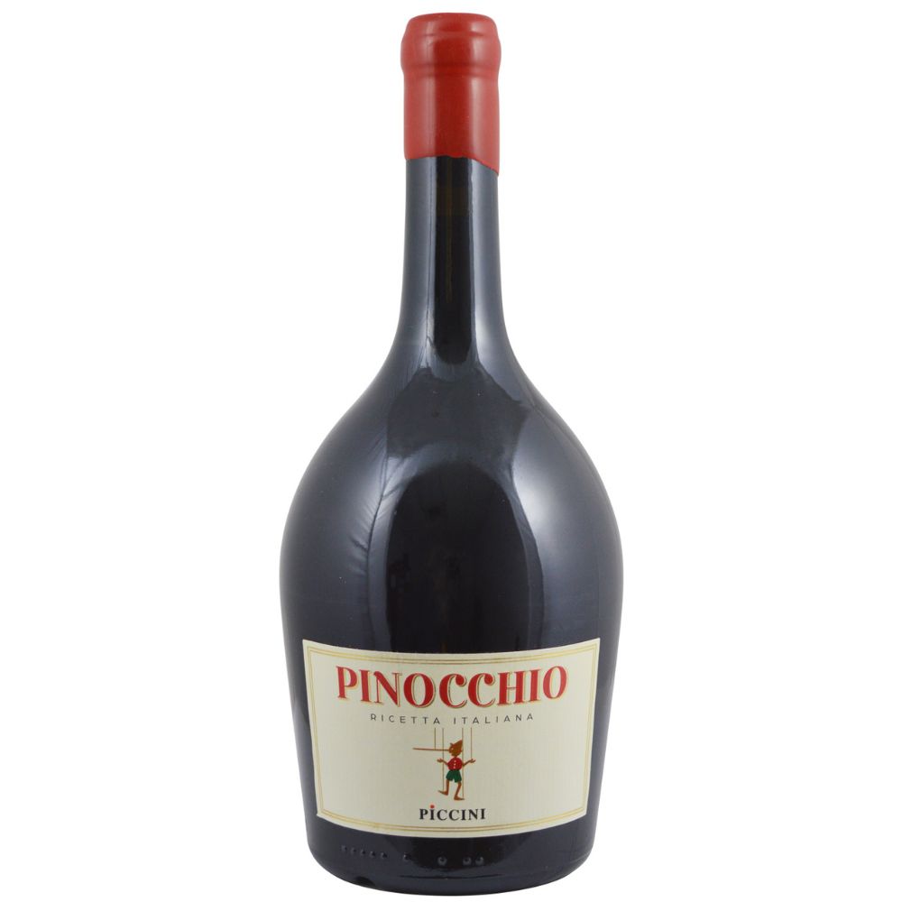 Wino Pinocchio "Ricetta Italiana" Rosso Piccini 12% czerwone wytrawne 750 ml