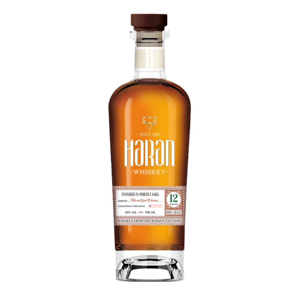 Whisky Haran 12 YO Port Cask 40% 700 ml