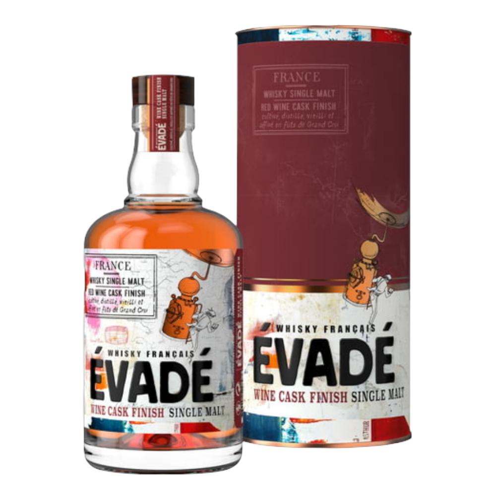 Whisky Evade Single Malt Red Wine 43% 700 ml