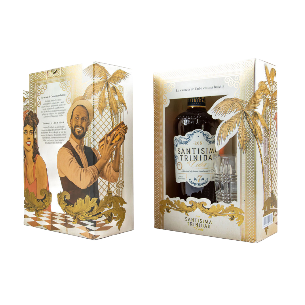 Rum Santisima Trinidad de Cuba 7YO 40,3% 700 ml + szklanka