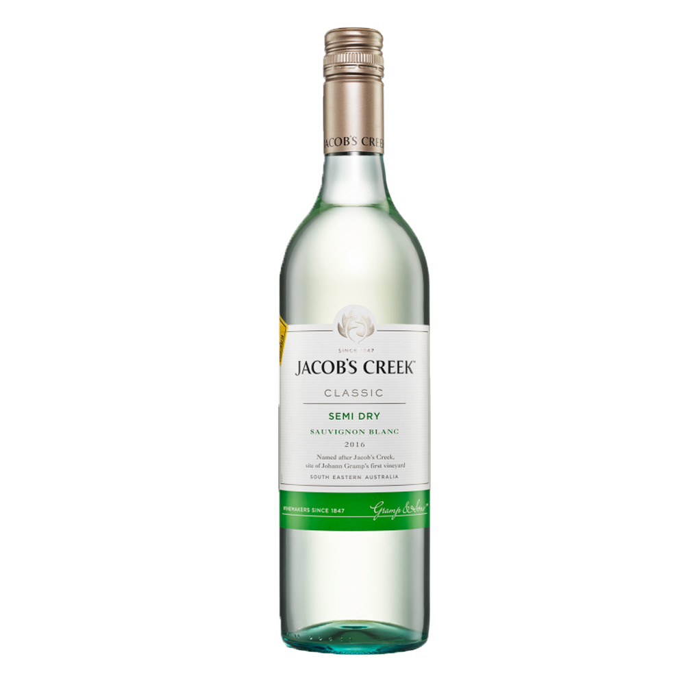 Wino Jacob’s Creek Classic Sauvignon Blanc 11,5% białe półwytrawne 750 ml