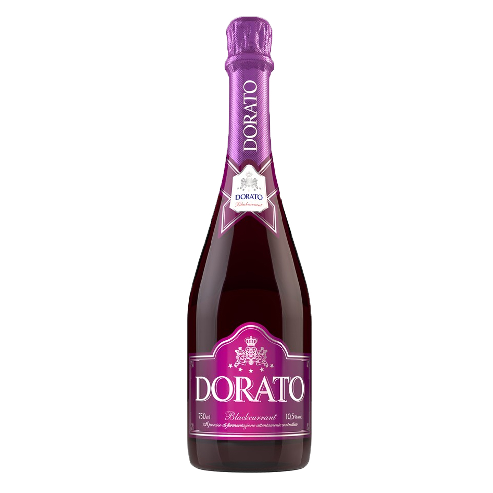 Wino Dorato Blackcurrant 10,5 % czerwone słodkie 750 ml