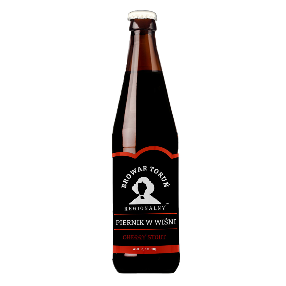 Piwo Browar Toruń Piernik w Wiśni Stout 6% 500 ml