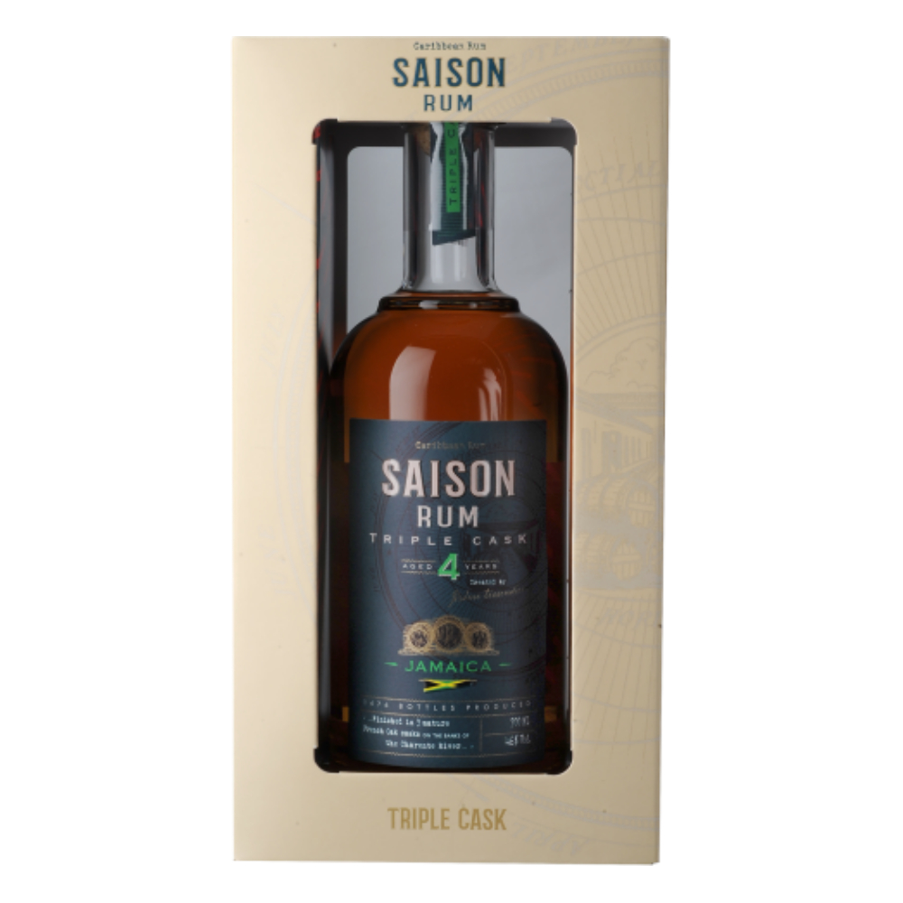 Rum Saison TripleCask Jamaica 4 YO 46% 700 ml kartonik