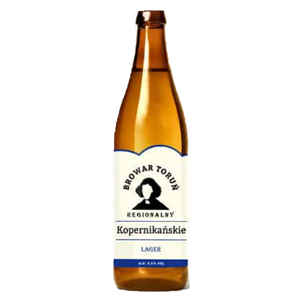 Piwo Browar Toruń Kopernikańskie Lager 4% 500 ml
