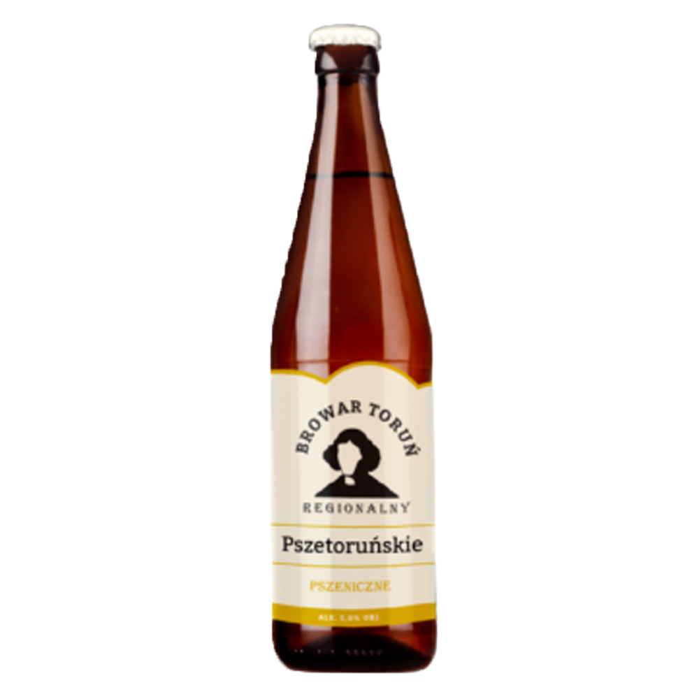 Piwo Browar Toruń Pszetoruńskie Pszeniczne 5% 500 ml