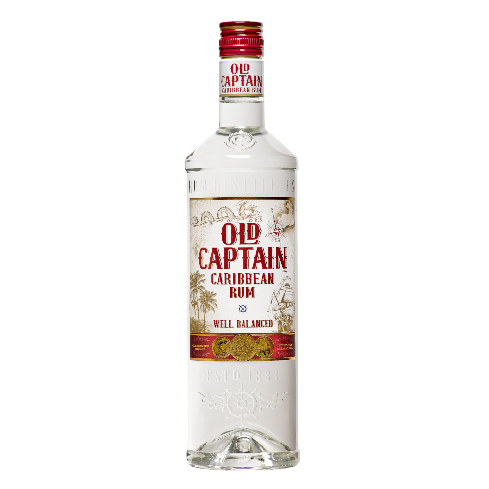 Rum Old Captain White 37,5% 700 ml