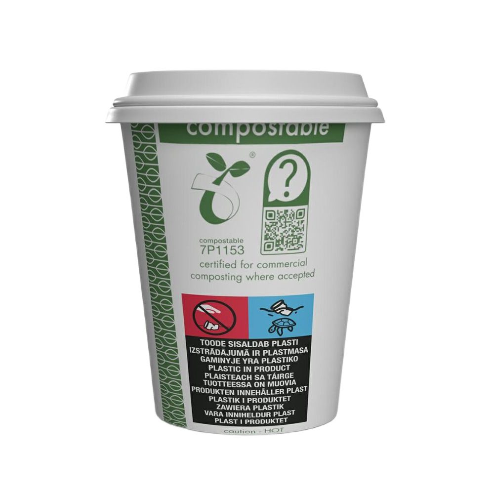 Kubek Pap. biały 250 ml sup pl (4000) 300 ml