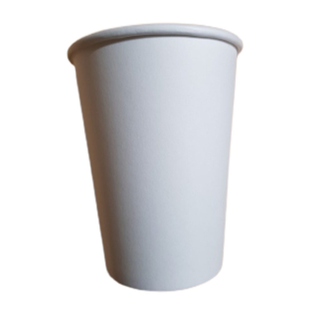 Kubek Pap. biały 300 ml (FI90) + znak dyrektywy multi (4060)