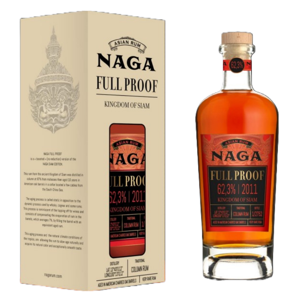 Rum Naga FullProof 62,3% 700 ml kartonik