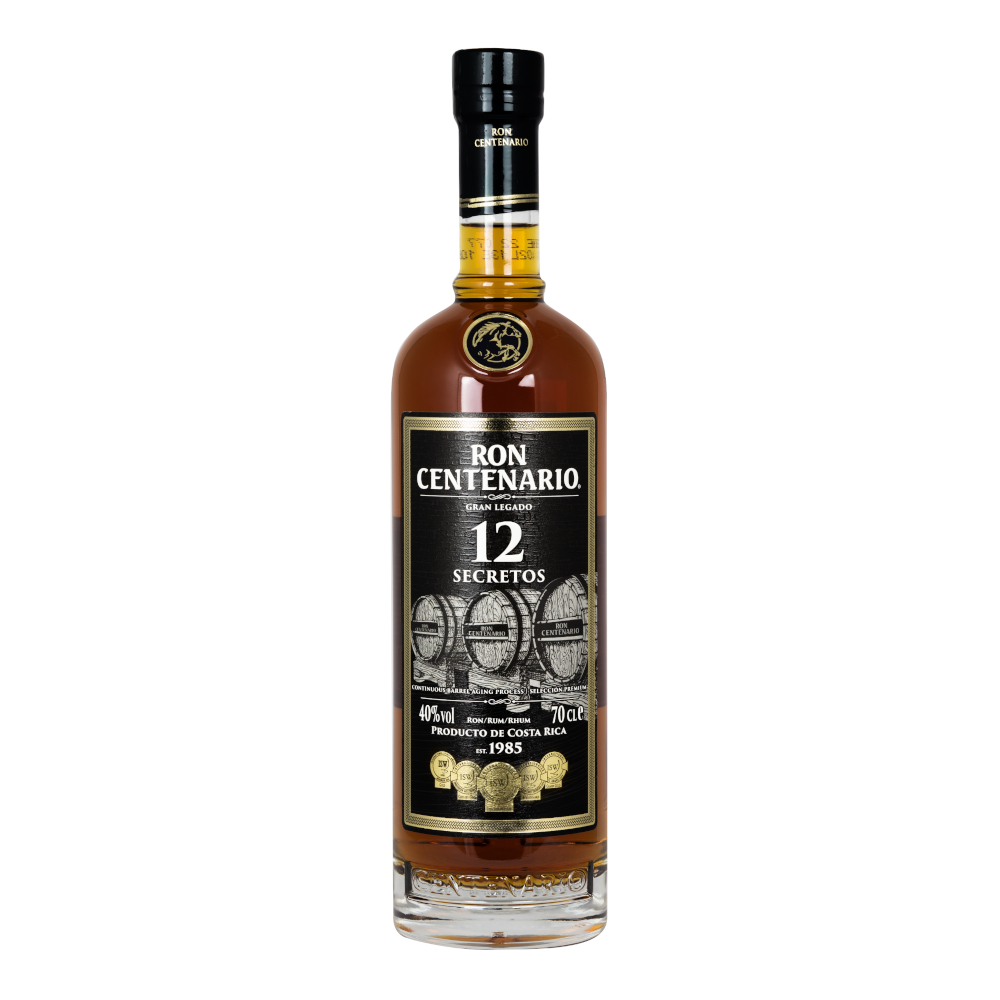 Rum Centenario 12 YO Secretos 40% 700 ml
