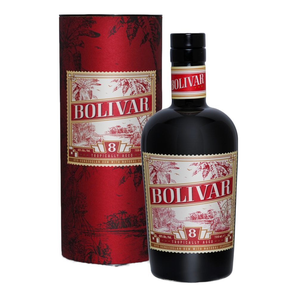 Rum Bolivar 8 YO Venezuela 40% 700 ml tuba