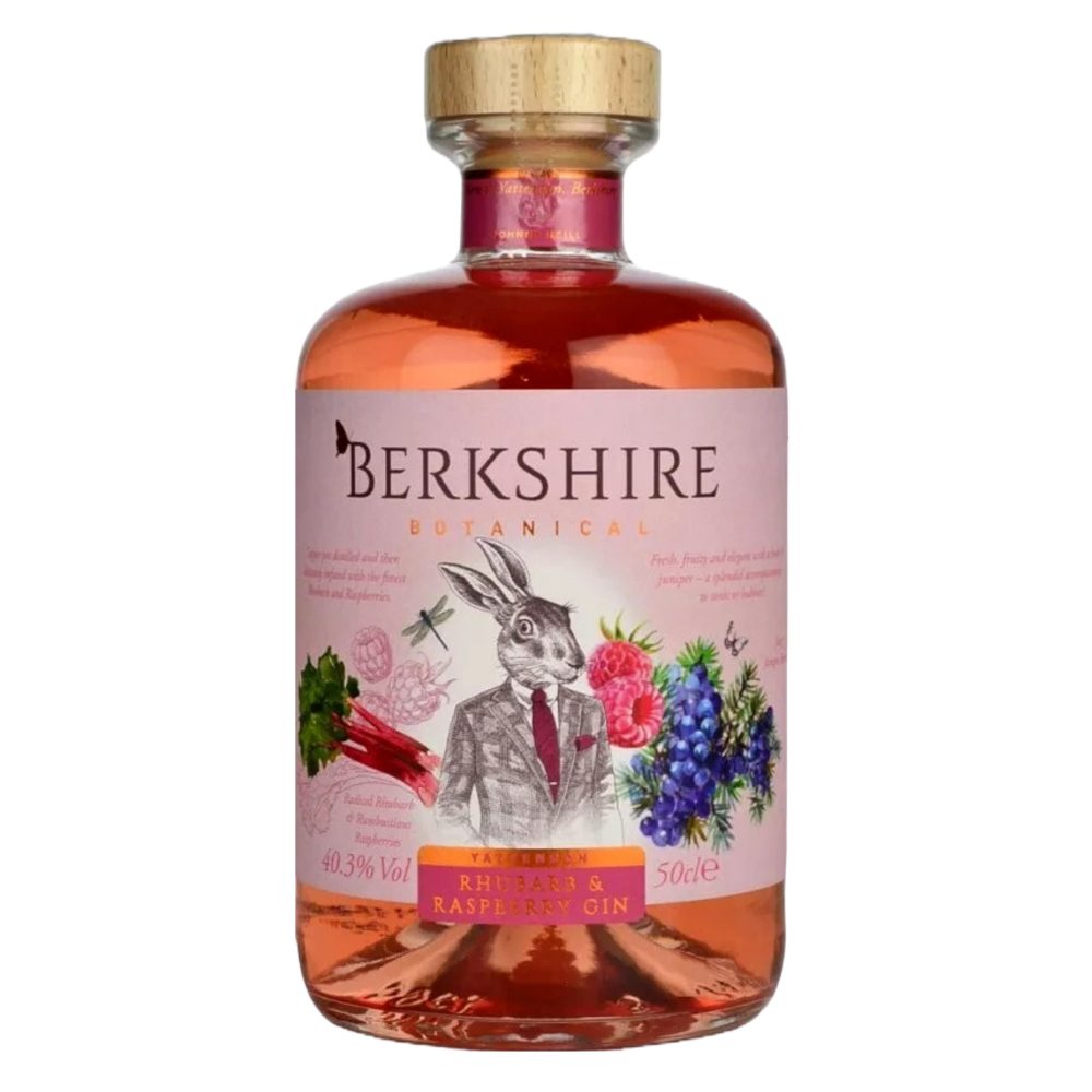 Gin Berkshire Rhubarb&Raspberry 40,3% 500 ml