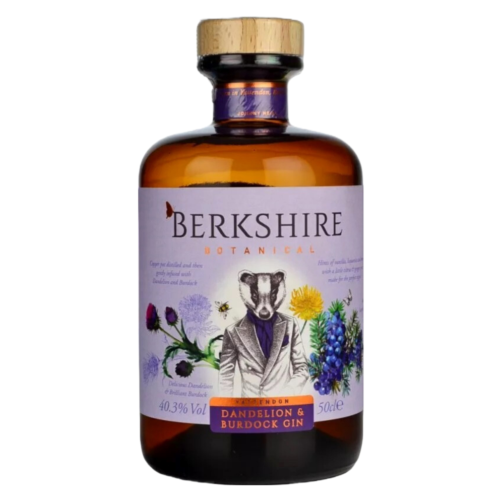 Gin Berkshire Mniszek 40,3% 500 ml