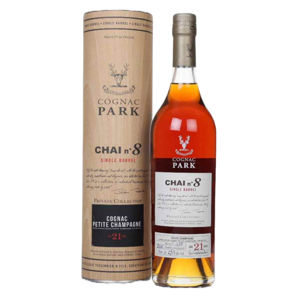 Koniak Park Chai No8 Petite Champagne 43% 700 ml tuba