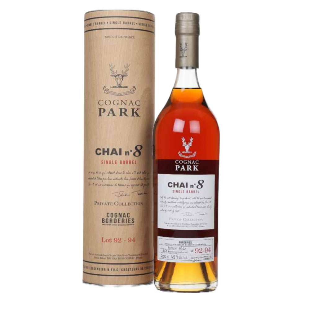 Koniak Park Chai No8 Petite Borderies 43% 700 ml tuba