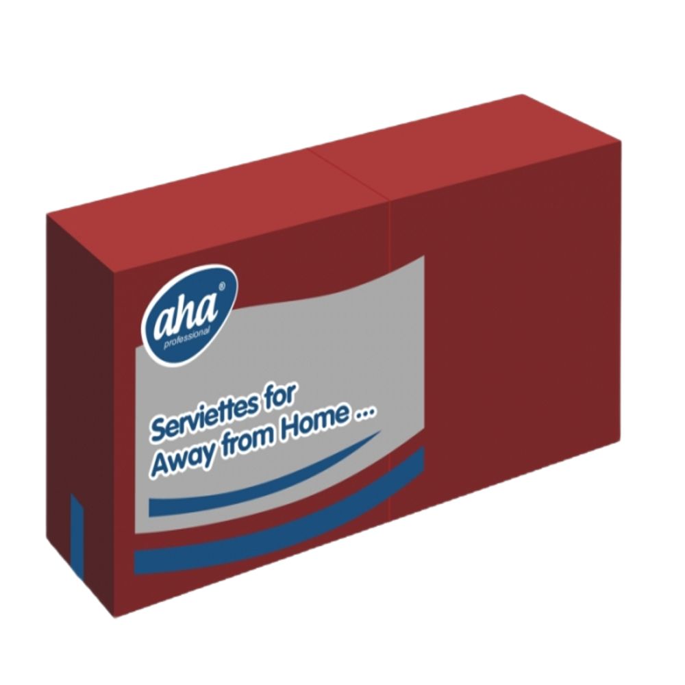 Serwetki 33x33 cm bordo 2w a 250 / opak - 2 tyś w karton