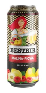 Piwo Browar Staropolski Bestbir z Sokiem Malina Pigwa 4,7% 500 ml puszka