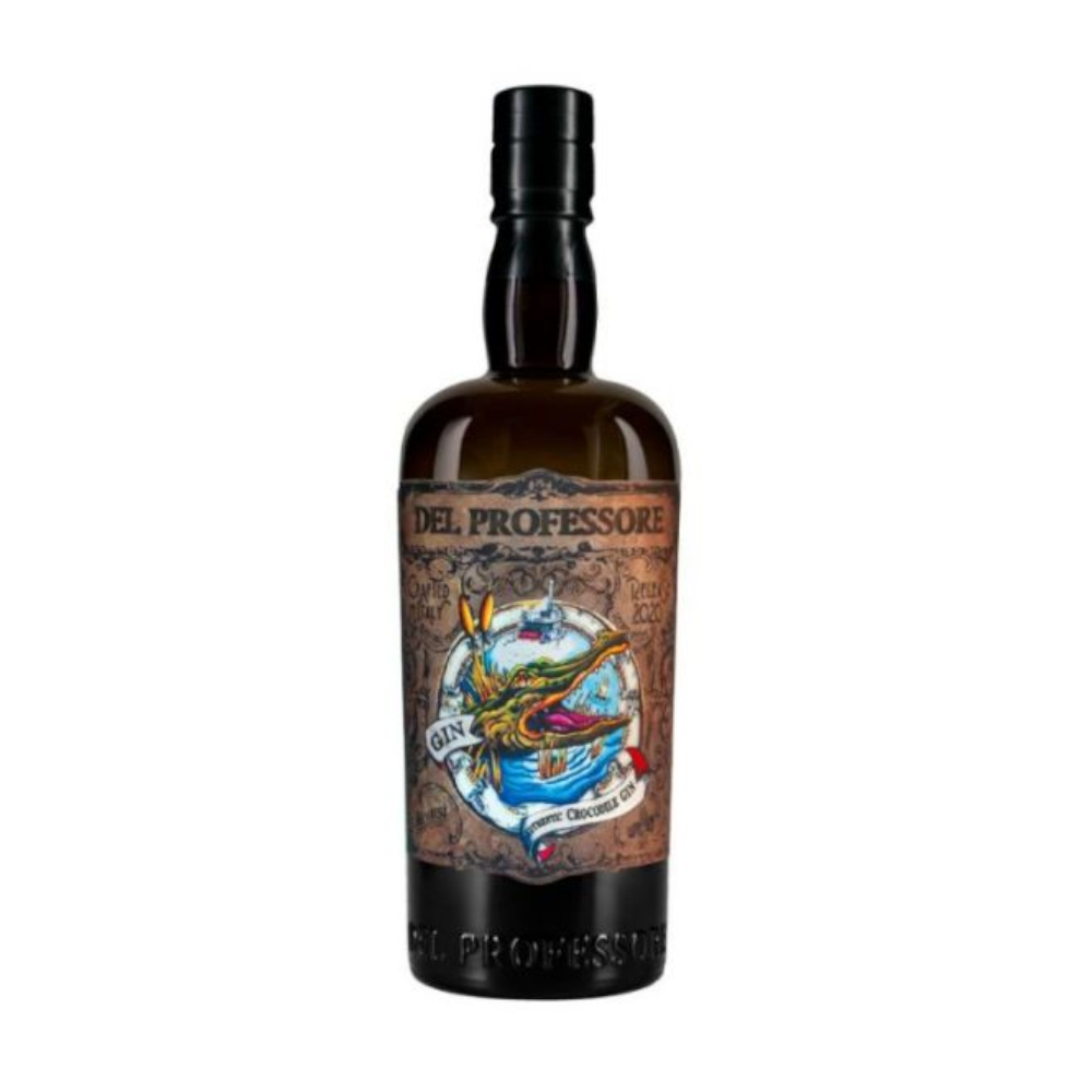 Gin del Professore Crocodile 45% 700 ml